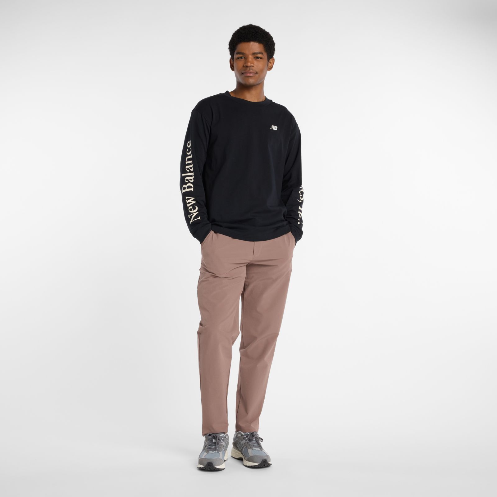 Мужские топы New Balance Athletics Classic Long Sleeve — фото 2