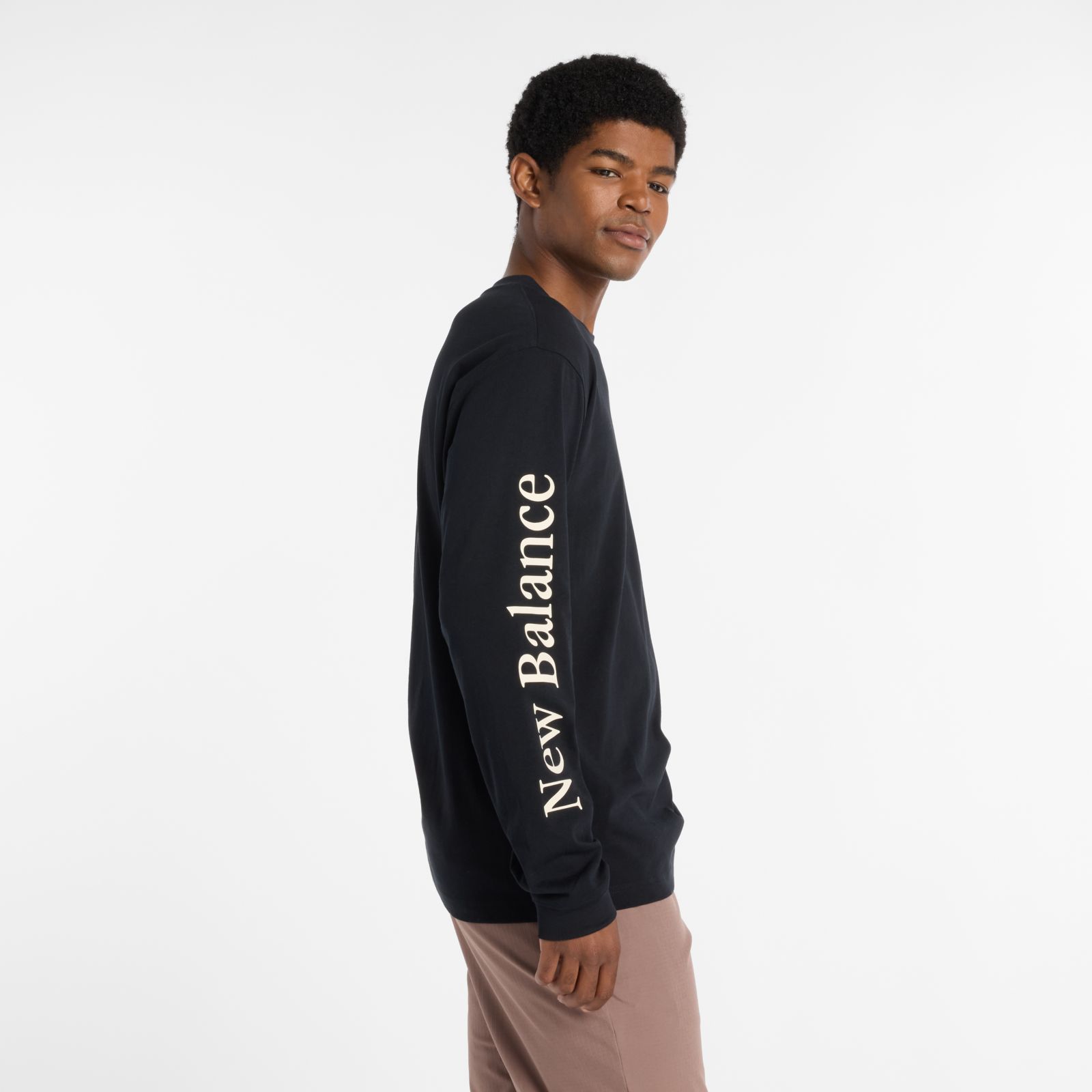 Мужские топы New Balance Athletics Classic Long Sleeve — фото 5