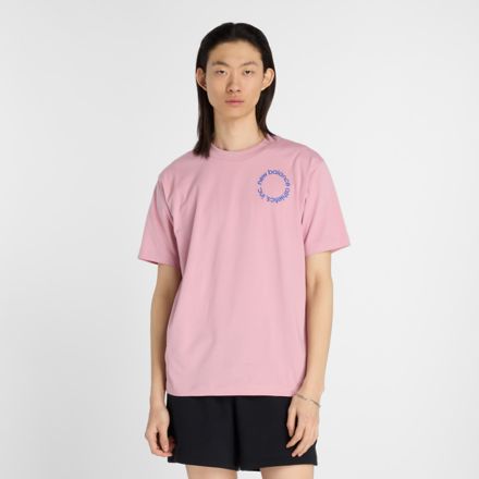 Circular Logo T-Shirt, PINK TAFFY, MT53926PTF