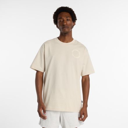 Circular Logo T-Shirt, TIMBERWOLF, MT53926TWF