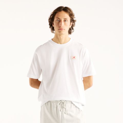 Мужские футболки New Balance Woven Label T-Shirt
