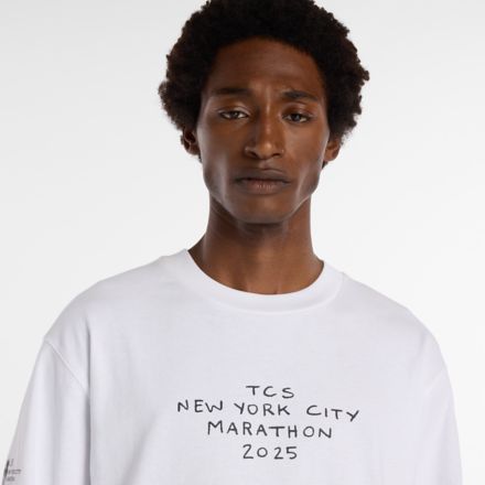 NYC Marathon Athletics Premium Back Logo Long Sleeve