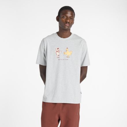 Chicken Or Newbie T-Shirt, ATHLETIC GREY, MT53936AG