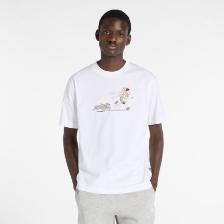 Newbie Chase T-Shirt, WHITE, MT53937WT