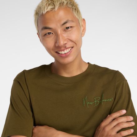 Athletics Signature T-Shirt, WOODLAND, MT53943WDL