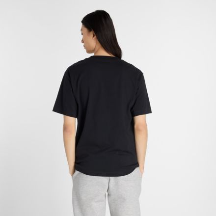Tシャツ・カットソー NEW BALANCE Men T Shirts LMT41533BK Black New Balance Running Short Sleeve Men's Black Medium T-Shirt
