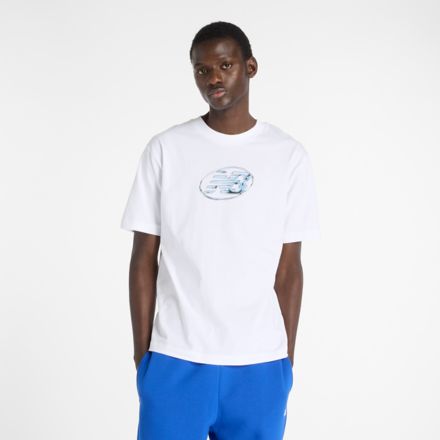 Chrome NB T-Shirt, NEGRO, MT53949WT