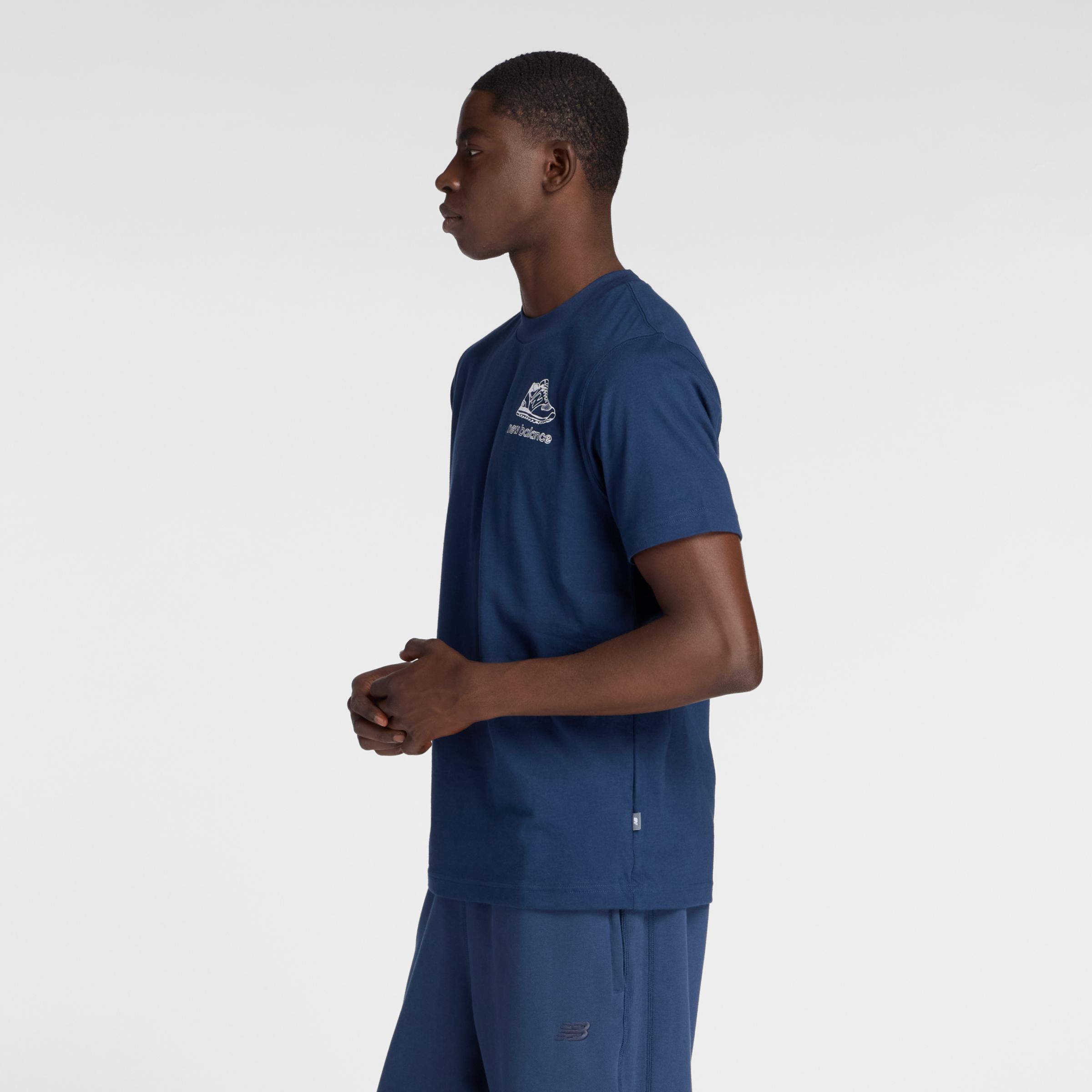 Left Chest Shoe Sketch T-Shirt