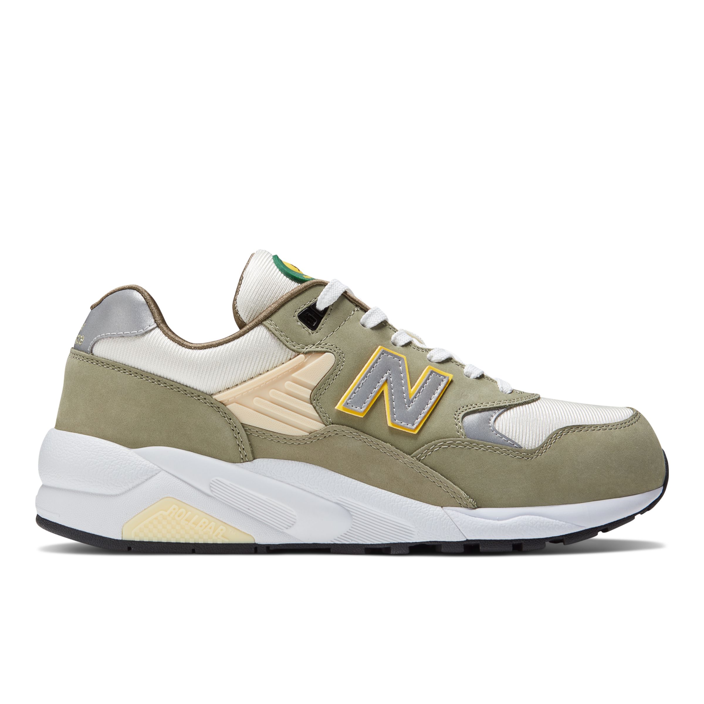 

New Balance Men's 580 Green/White/Yellow - Green/White/Yellow