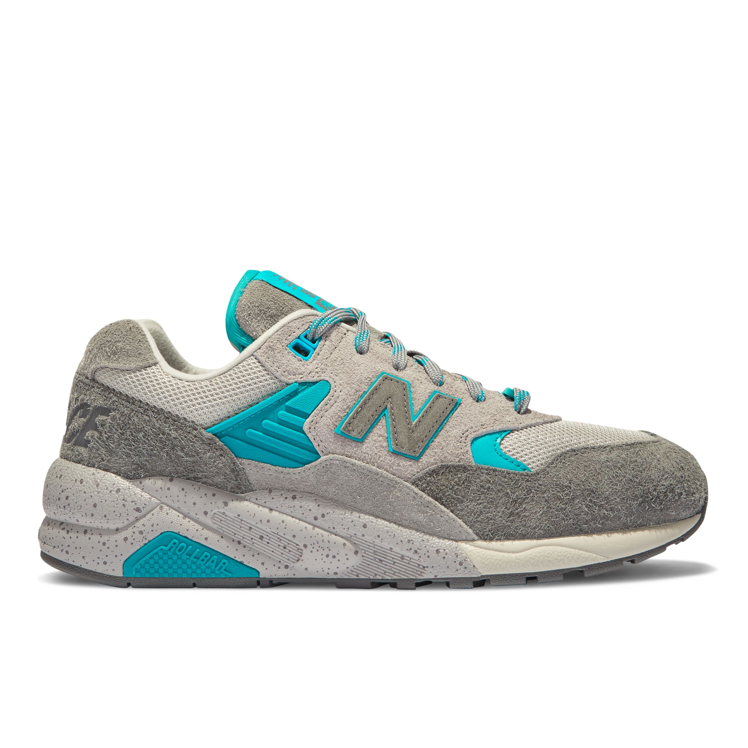 New Balance Men's PALACE x New Balance 580 - Grey/Blue - MT580PA2