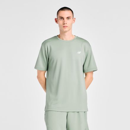 Textured Check T-Shirt, OREGANO with Green, MT6100FRAAR