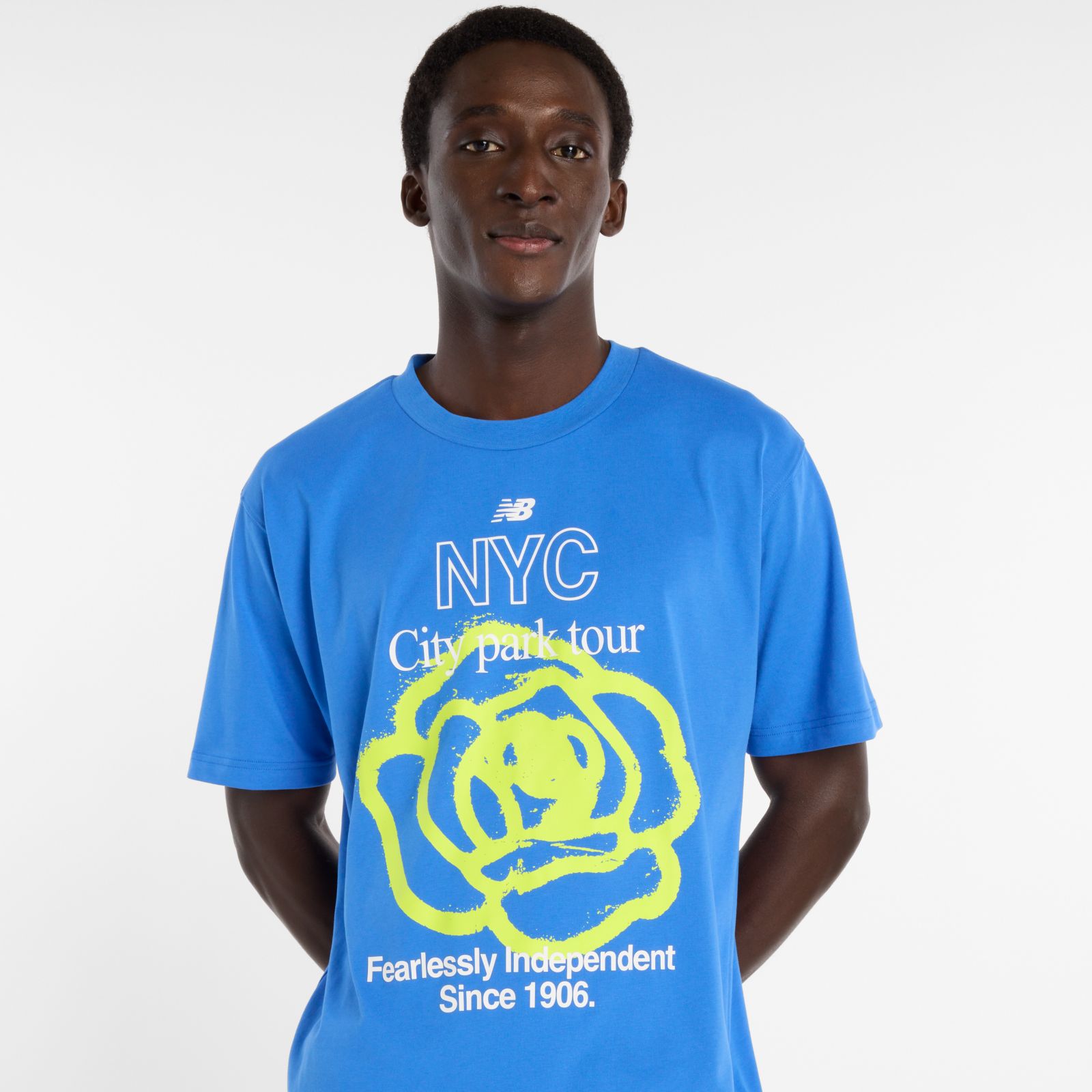 Мужские футболки New Balance NYC City Run T-Shirt — фото 4