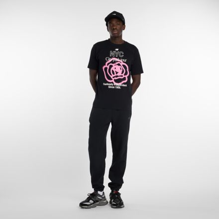 NYC City Run T 恤, 黑, MT61018IBK