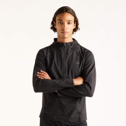 Reflective Run Hoodie, BLACK with Black Reflective, MT61021BBK