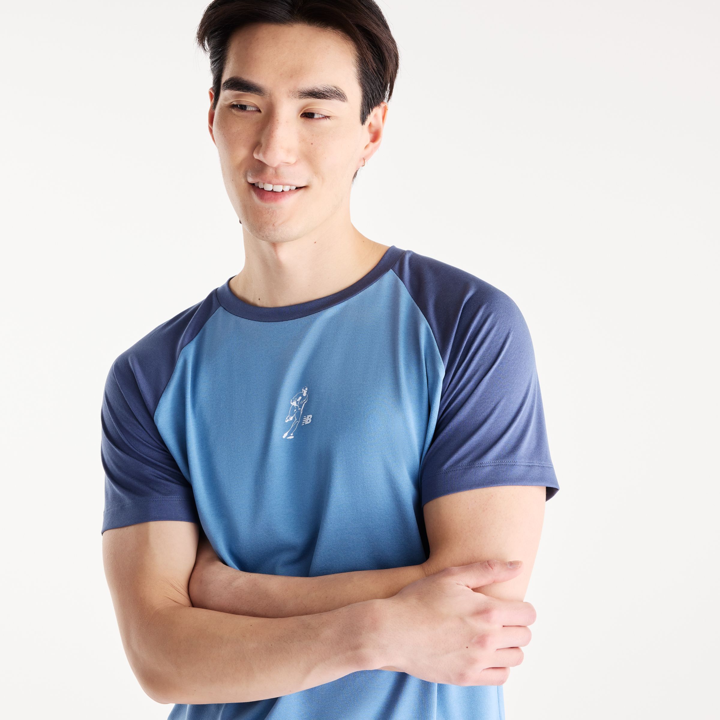 New Balance 大谷翔平トレーニング半袖Tシャツ, MT6110VQHEB