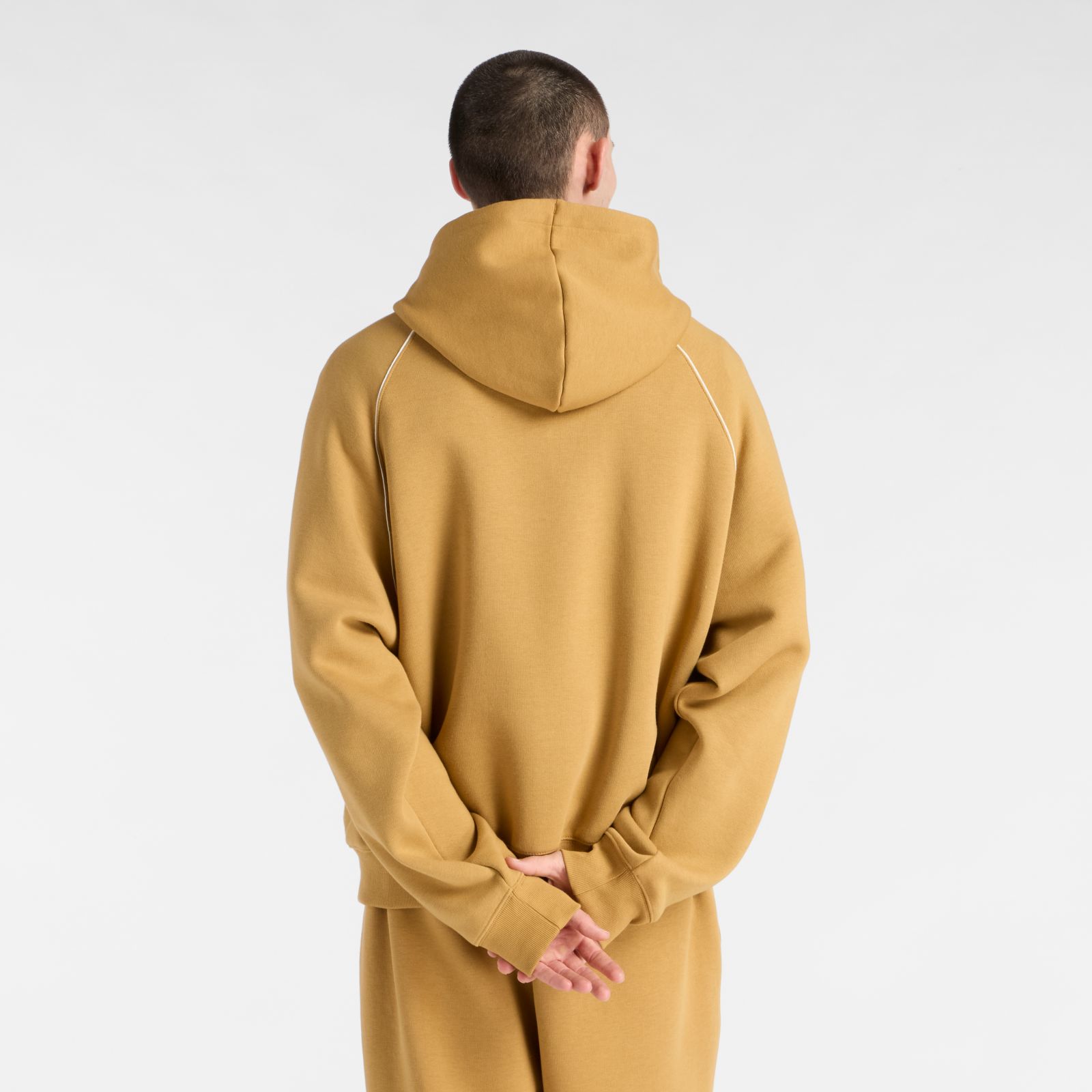 Мужские худи New Balance Trackside Fleece Hoodie — фото 4