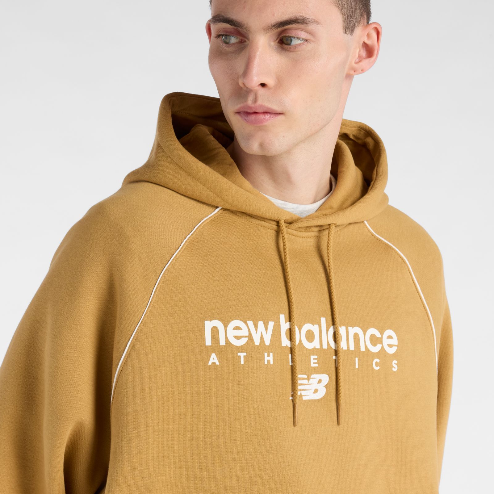 Мужские худи New Balance Trackside Fleece Hoodie — фото 3