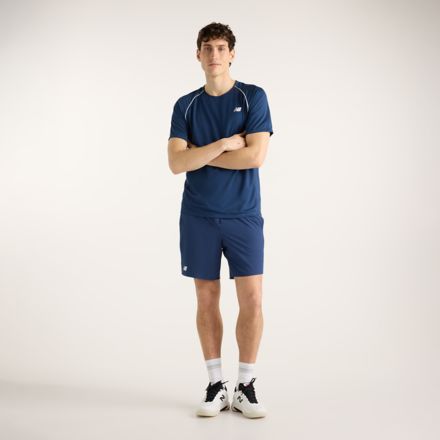 Tournament Top, NB NAVY with NB 103 WHITE, MT6116GMNNY