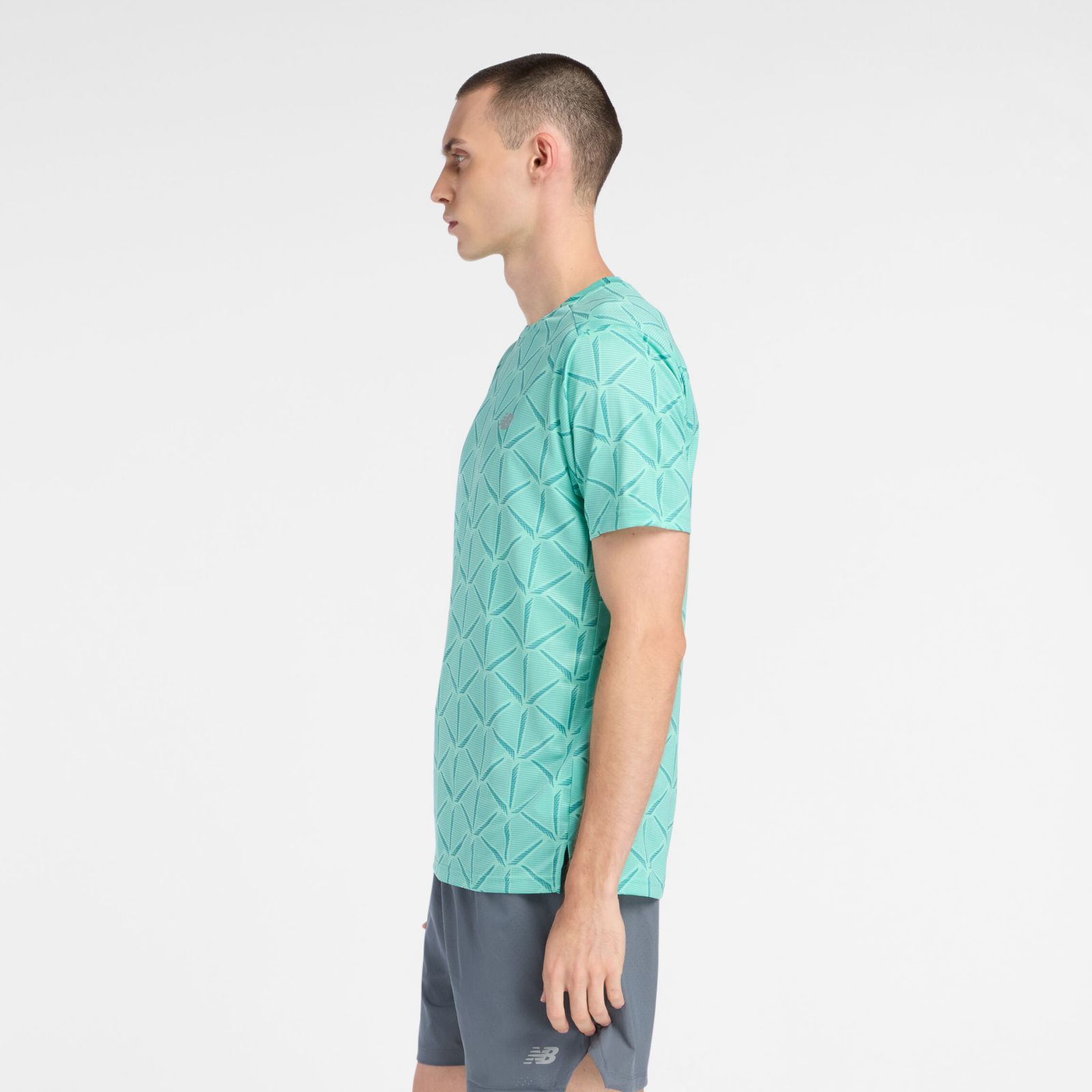 Мужские футболки New Balance Sport Essential Printed T-Shirt — фото 4