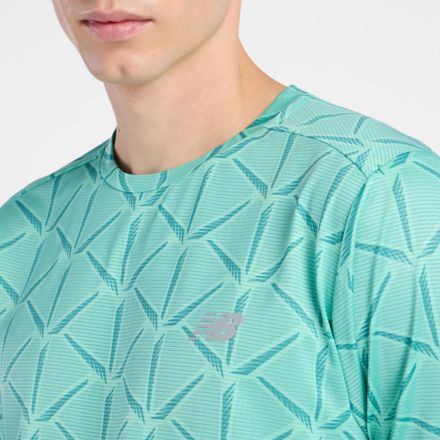 Sport Essential Printed T-Shirt, DEEP END with SLATE GREY, MT6116OHAAT