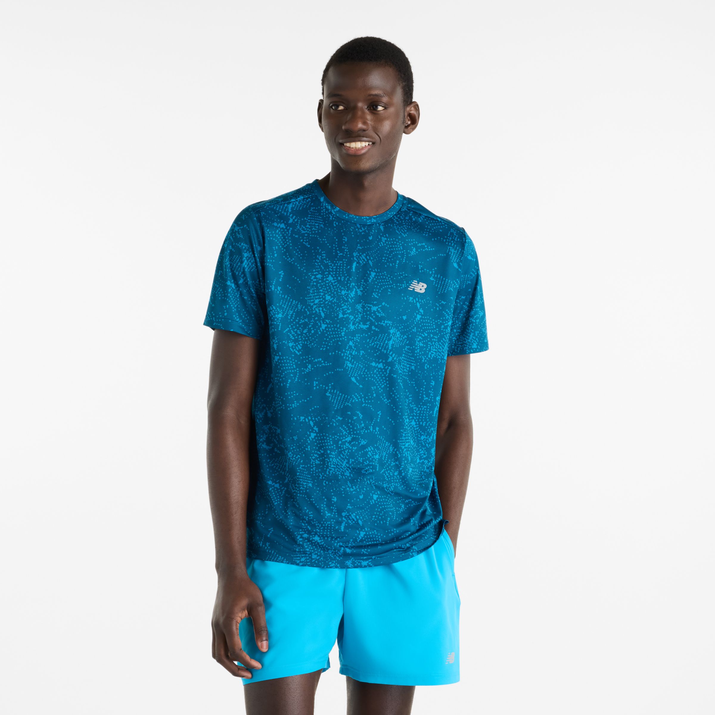 New Balance Sport Essential Printed T-Shirt, MT6116OHSTS