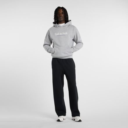 United Airline NYC Half Slogan Hoodie, GRIS ATL&Eacute;TICO JASPEADO, MT6119YPAGT