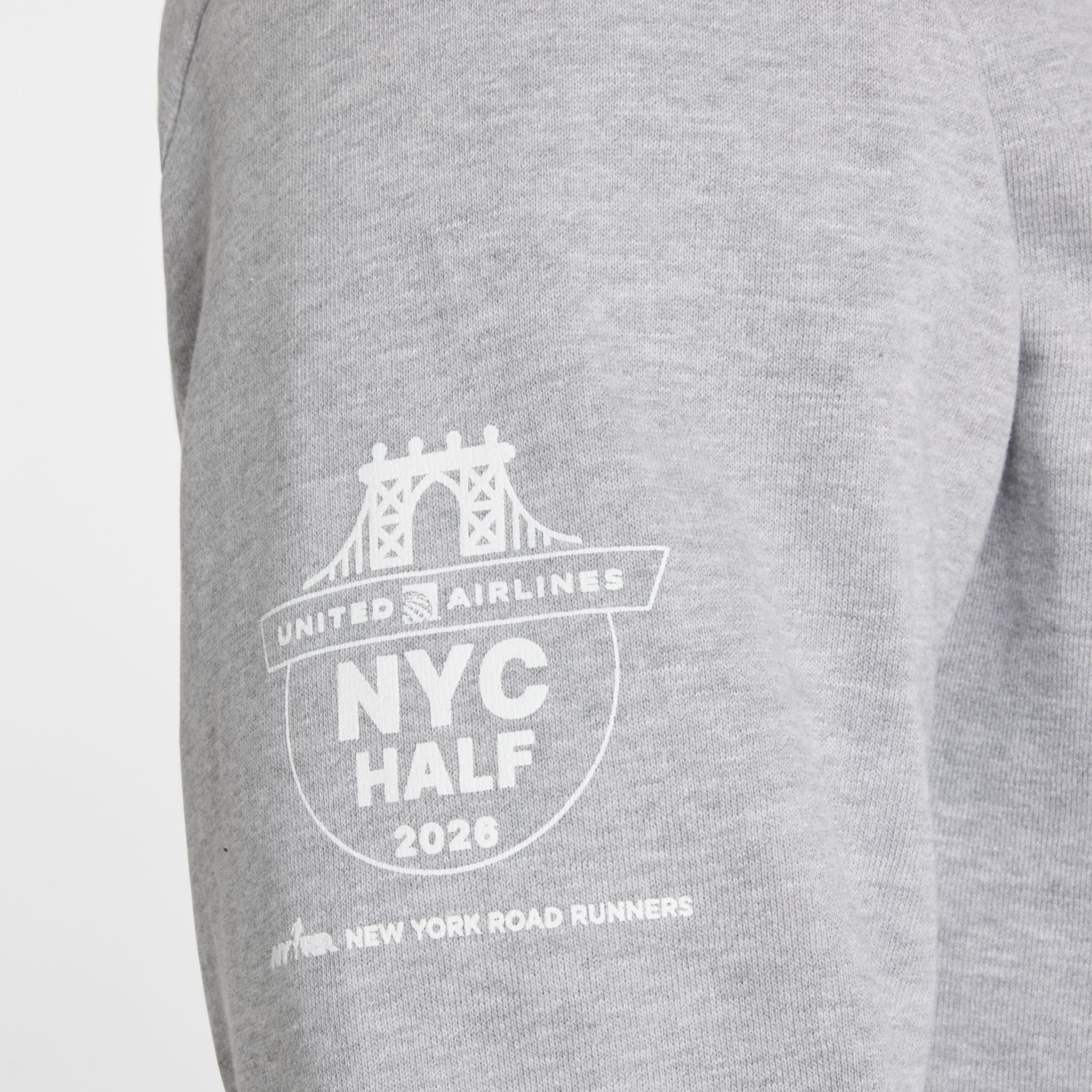 United Airline NYC Half Slogan Hoodie