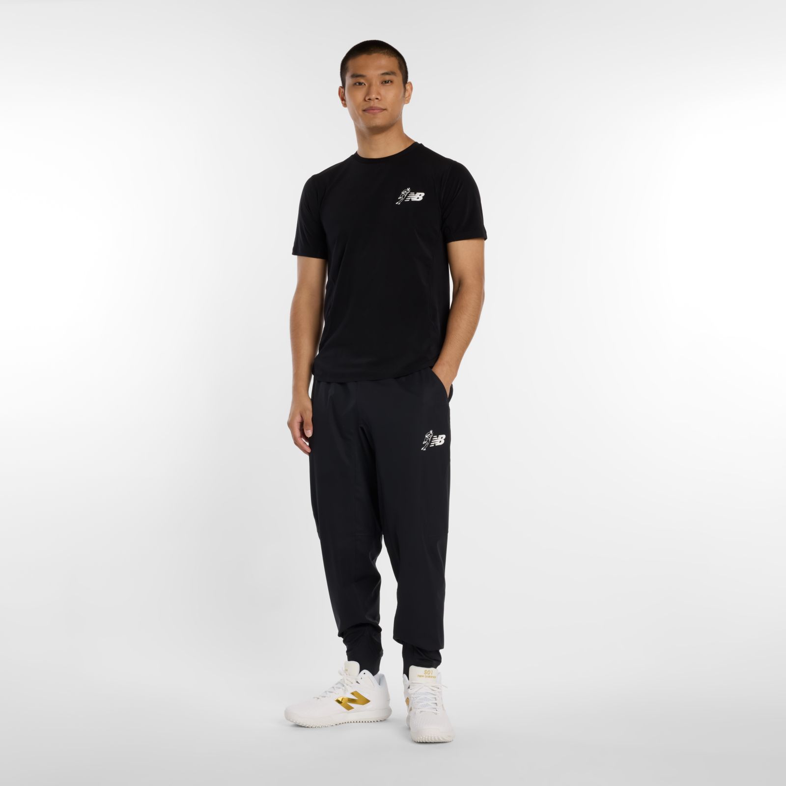 Мужские топы New Balance Shohei Performance Short Sleeve Top — фото 2