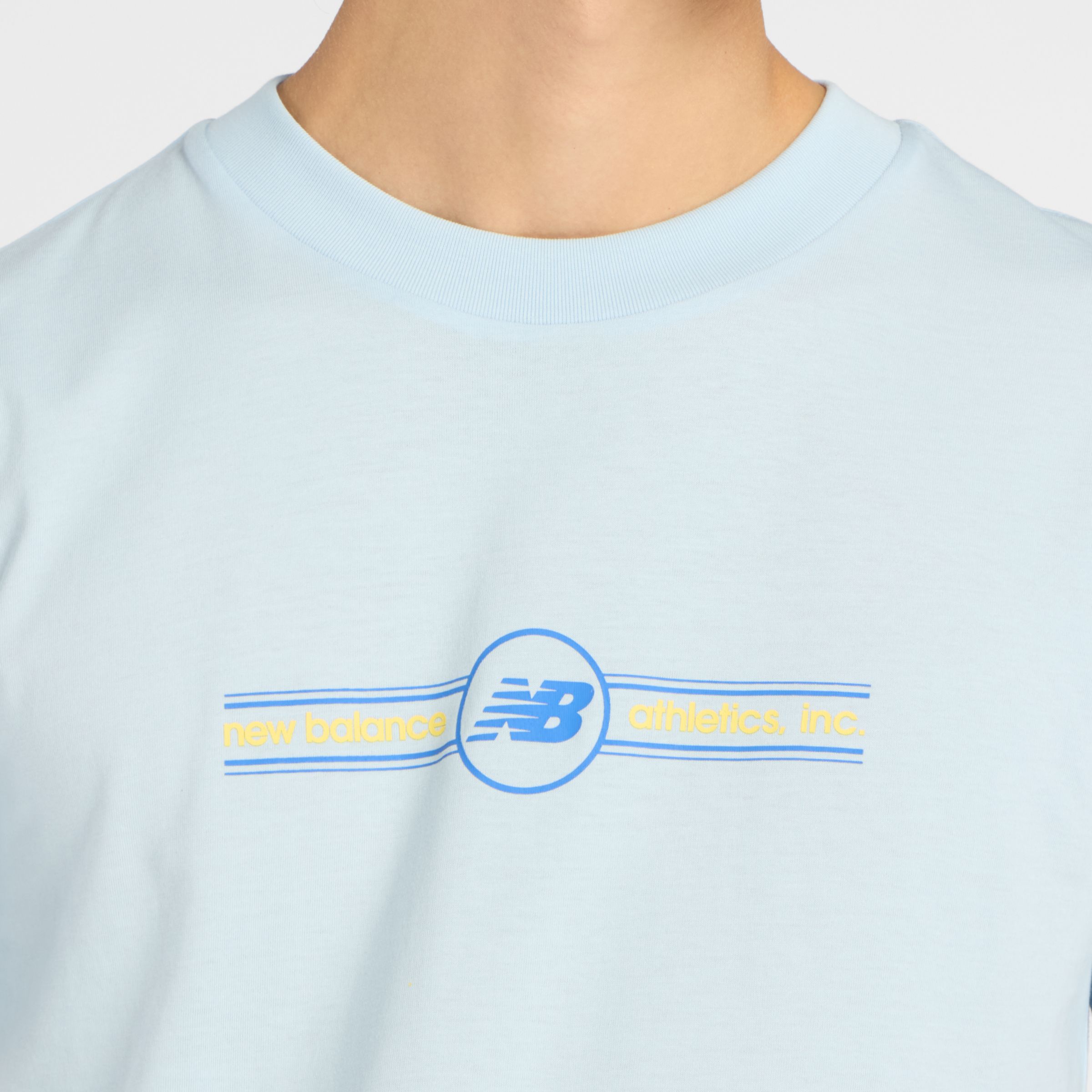 New Balance Logo Belt T-Shirt, MT6148SVAA1