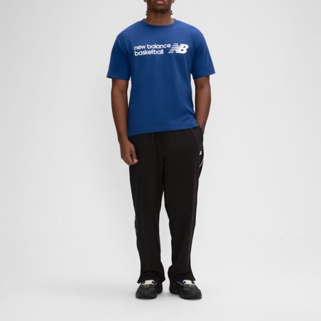 バスケットボールロゴグラフィックTシャツ