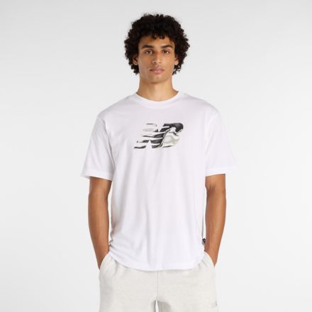 Future Tech NB T-Shirt, NB 103 أبيض, MT6151O4WT