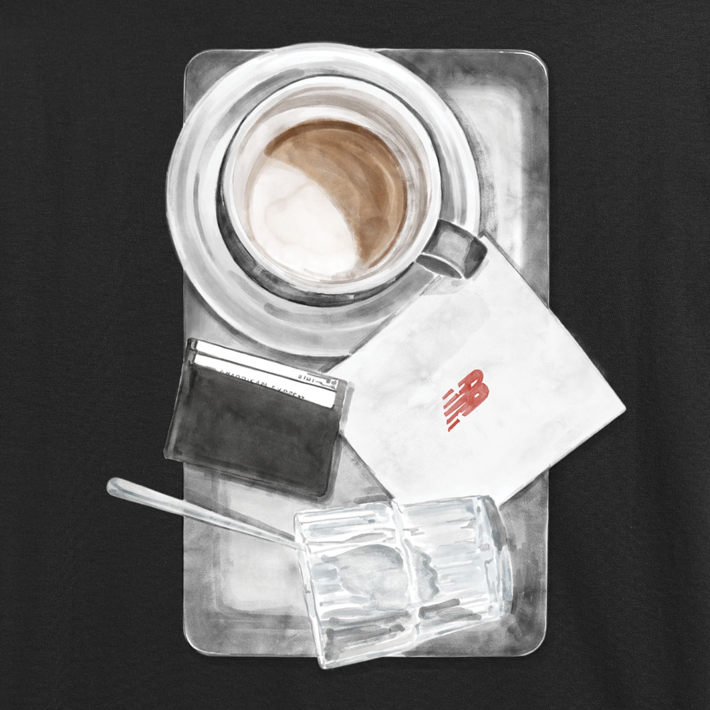 Grey Days Coffee Oversized T-Shirt