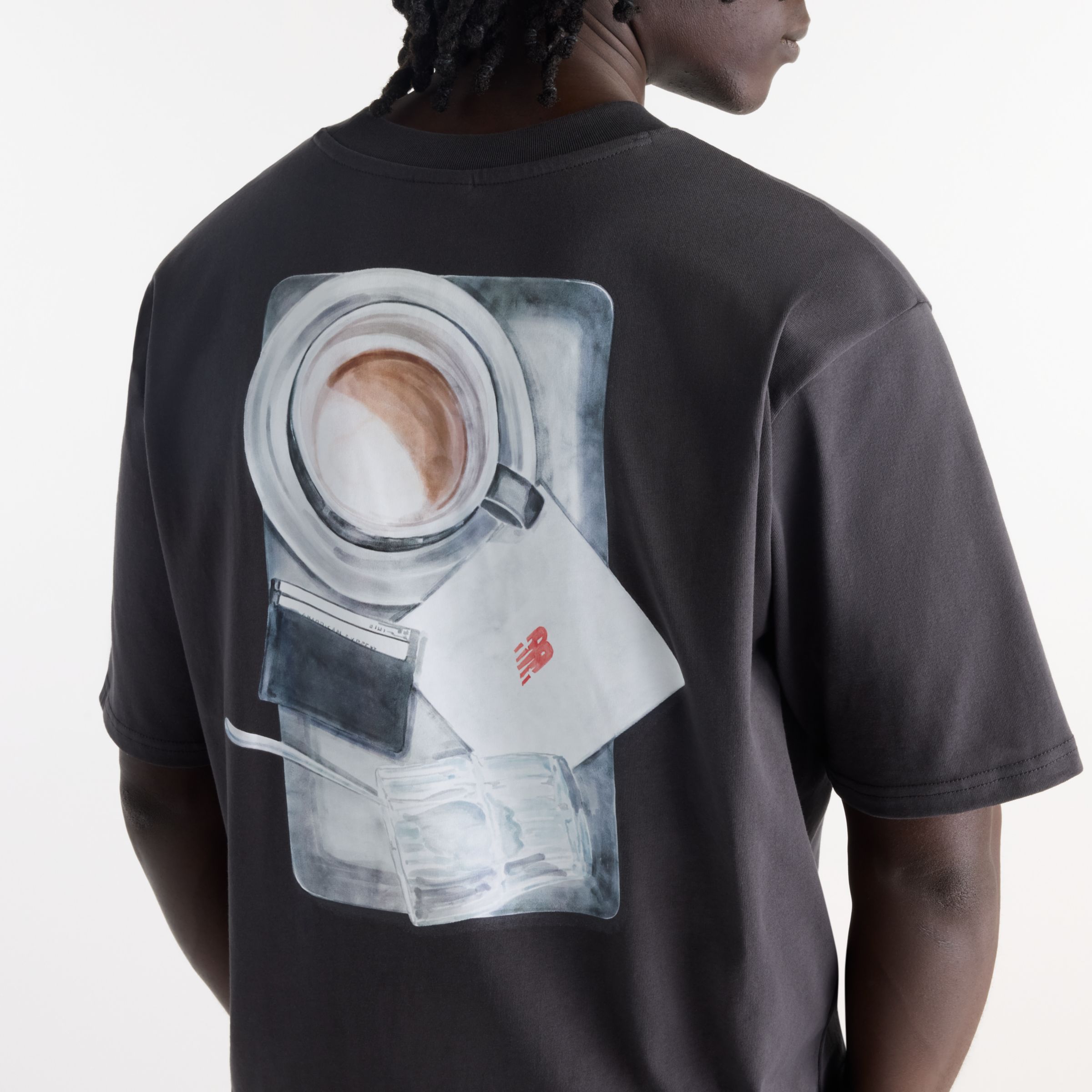 Grey Days Coffee Oversized T-Shirt
