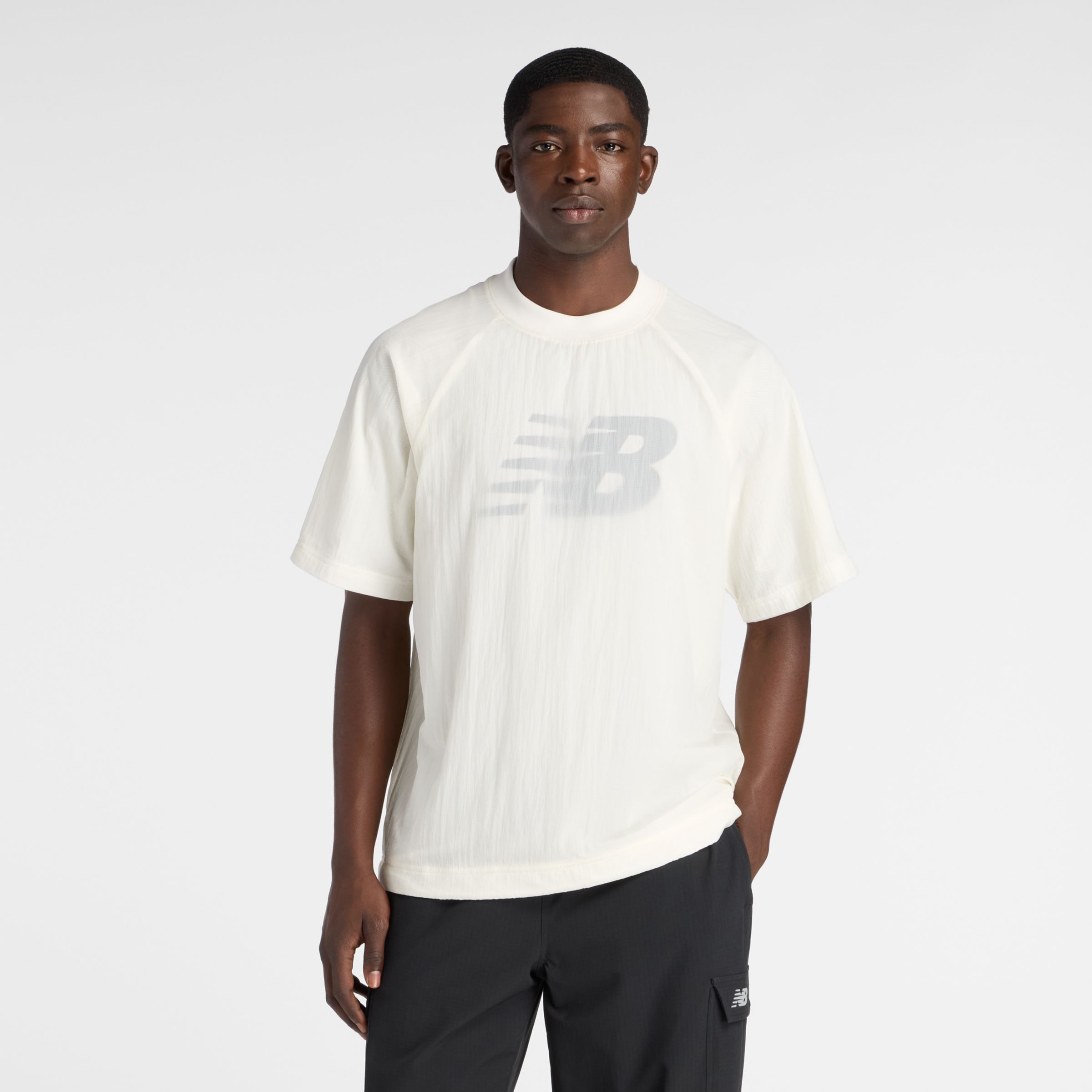 NB GREY 2レイヤーTシャツ