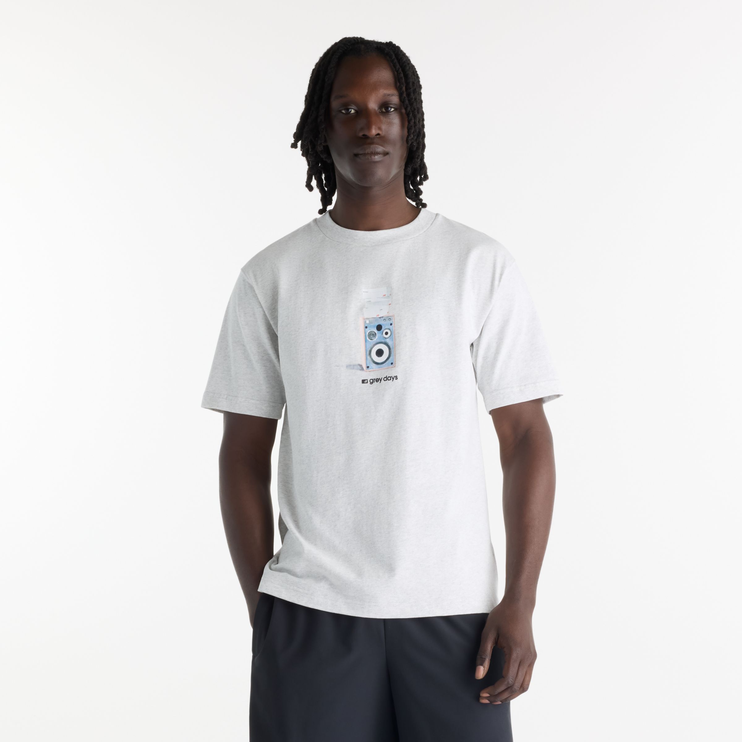 Grey Days Speaker T-Shirt