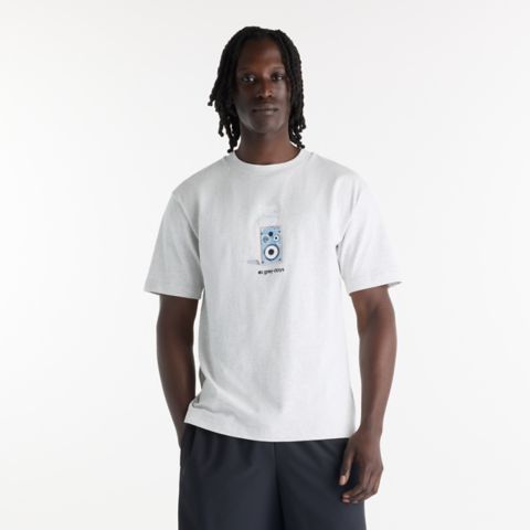 Мужские футболки New Balance Grey Days Speaker T-Shirt