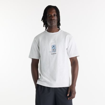 Grey Days Speaker T-Shirt, ASH HEATHER MULTI, MT61552AAHH