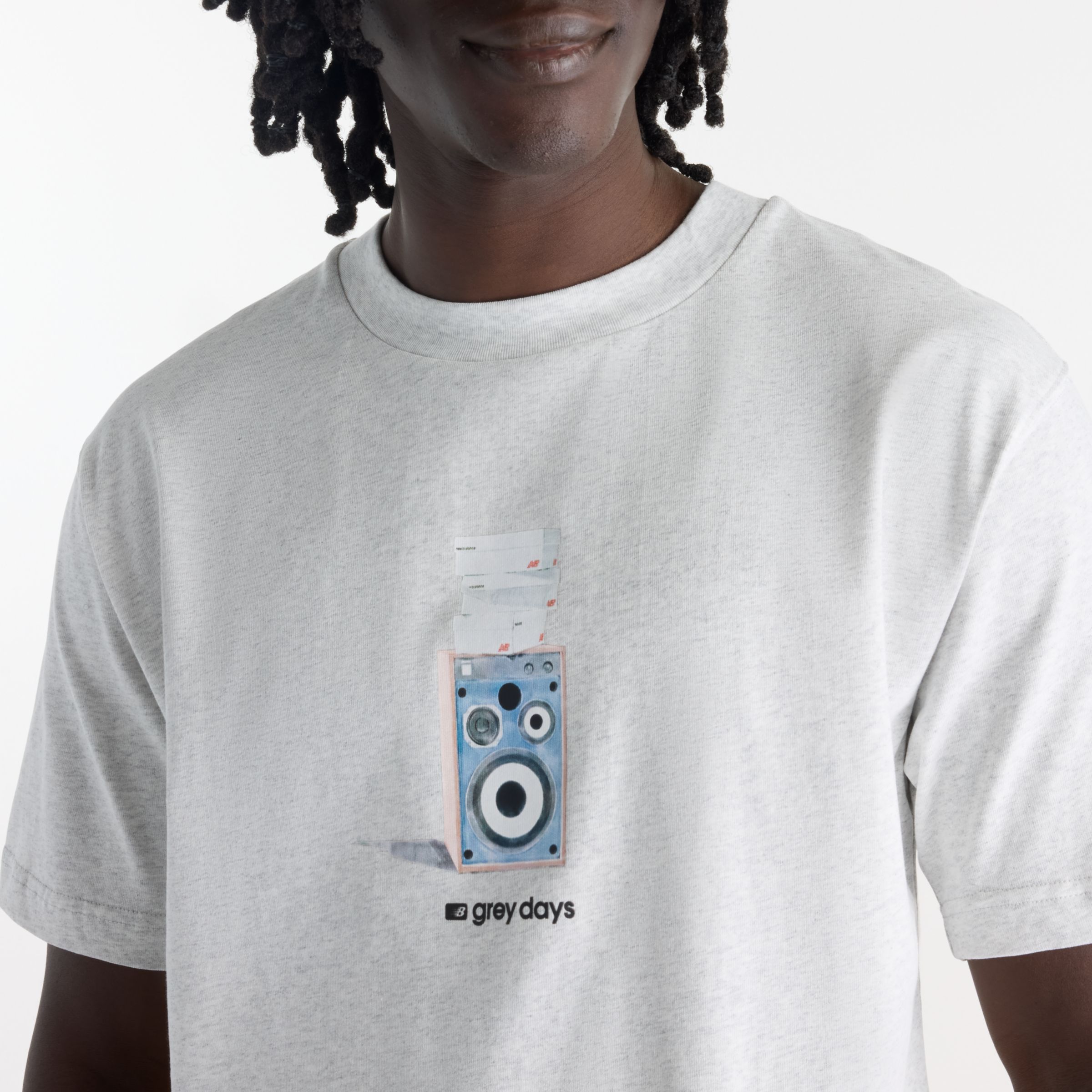 Grey Days Speaker T-Shirt