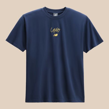 Coco Gauff Signature Melbourne Graphic T-Shirt, NB NAVY, MT61555ZNNY