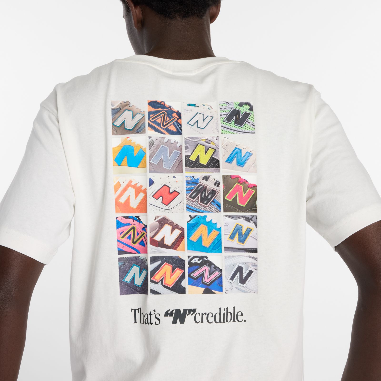 Мужские футболки New Balance N Collage T-Shirt — фото 4