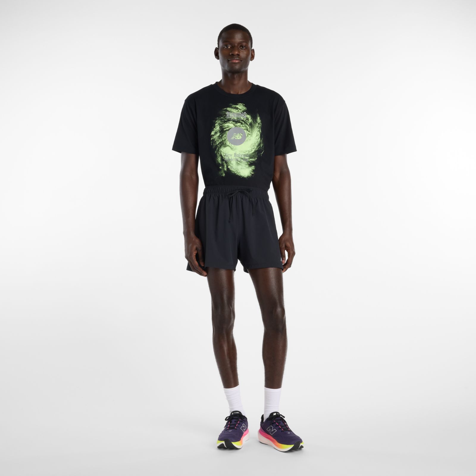 Мужские футболки New Balance Vortex Performance T-Shirt — фото 2
