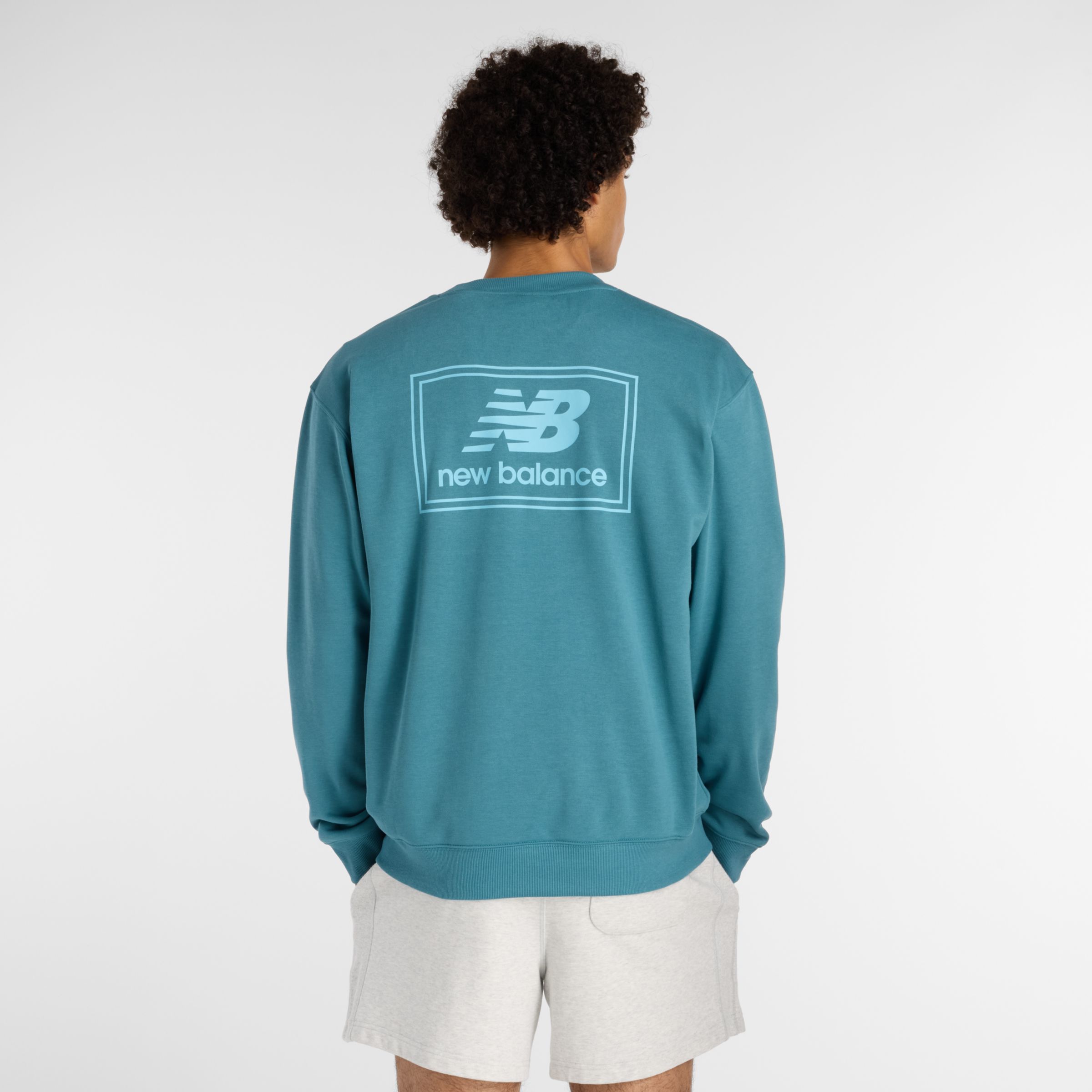 New Balance Woven Label Crew, MT6175T5AAZ