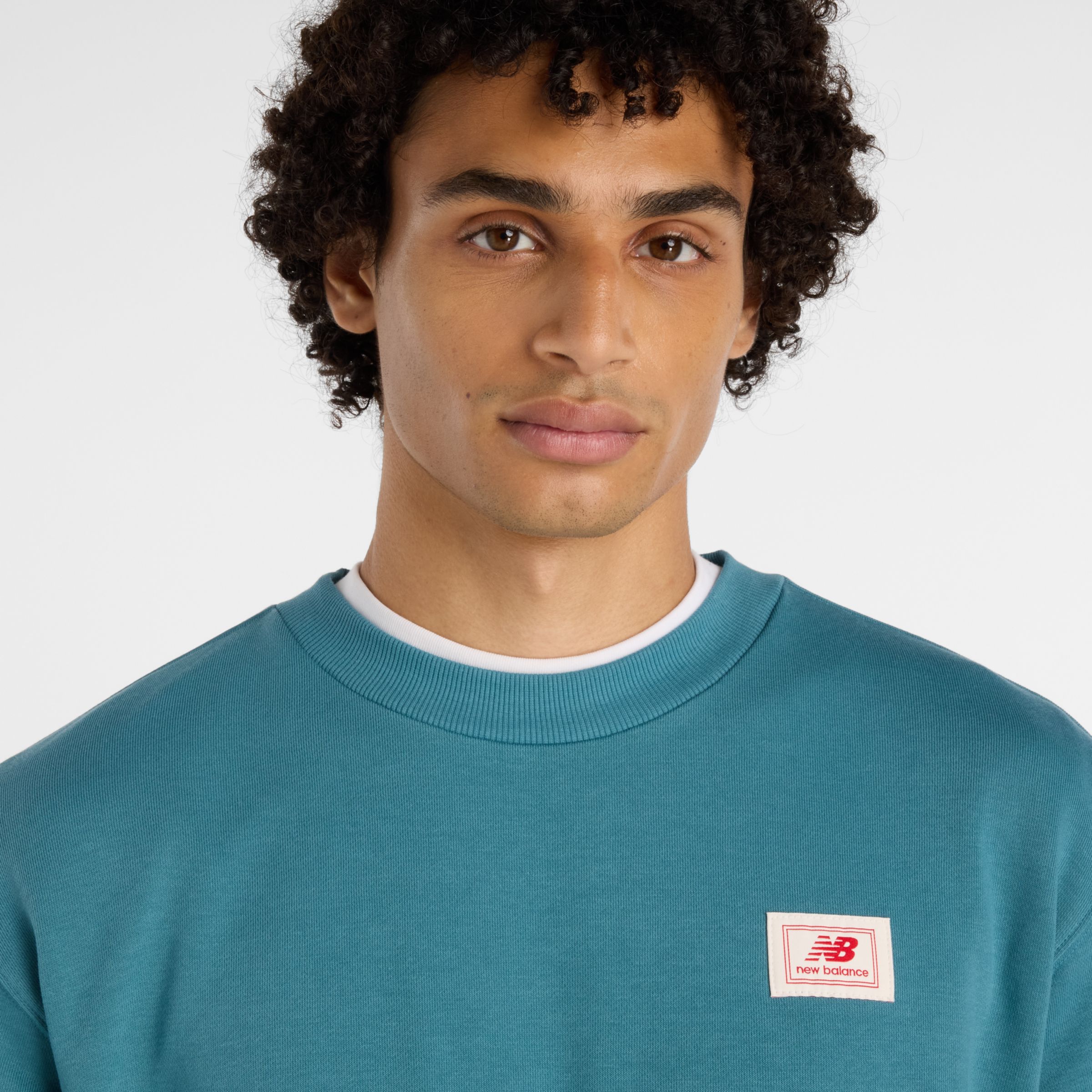 New Balance Woven Label Crew, MT6175T5AAZ