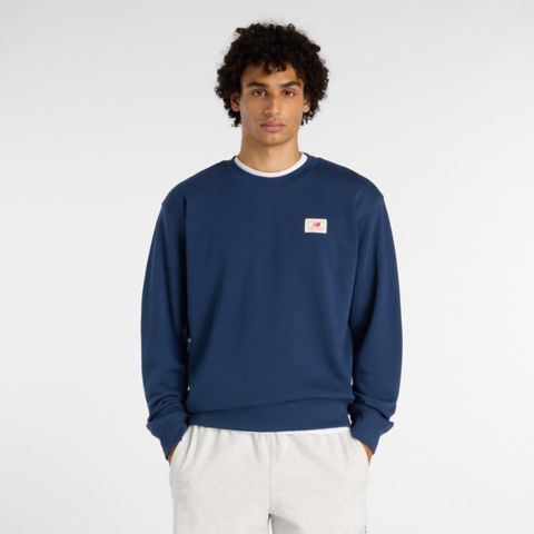 Мужские худи New Balance Woven Label Crew