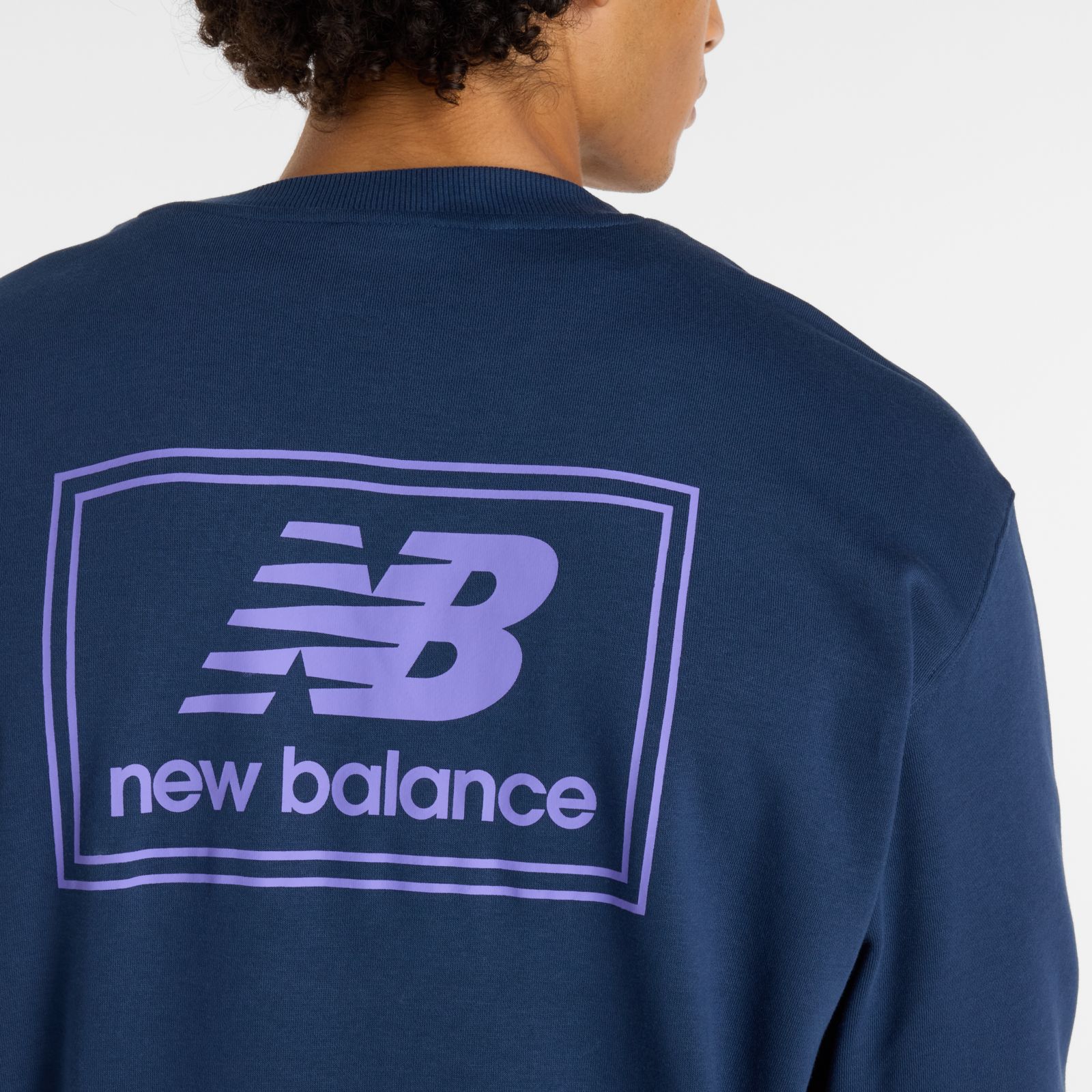 Мужские худи New Balance Woven Label Crew — фото 4