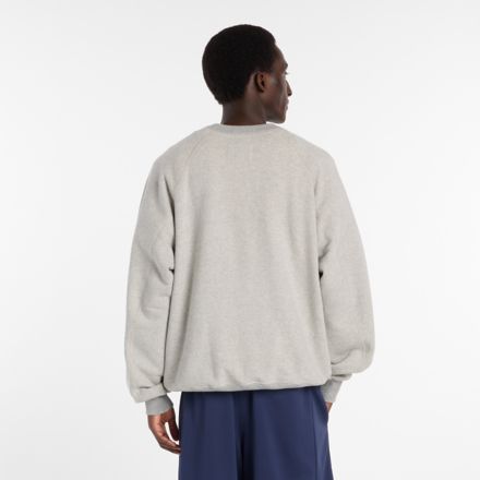 NB GREY オーバーサイズクルーネック