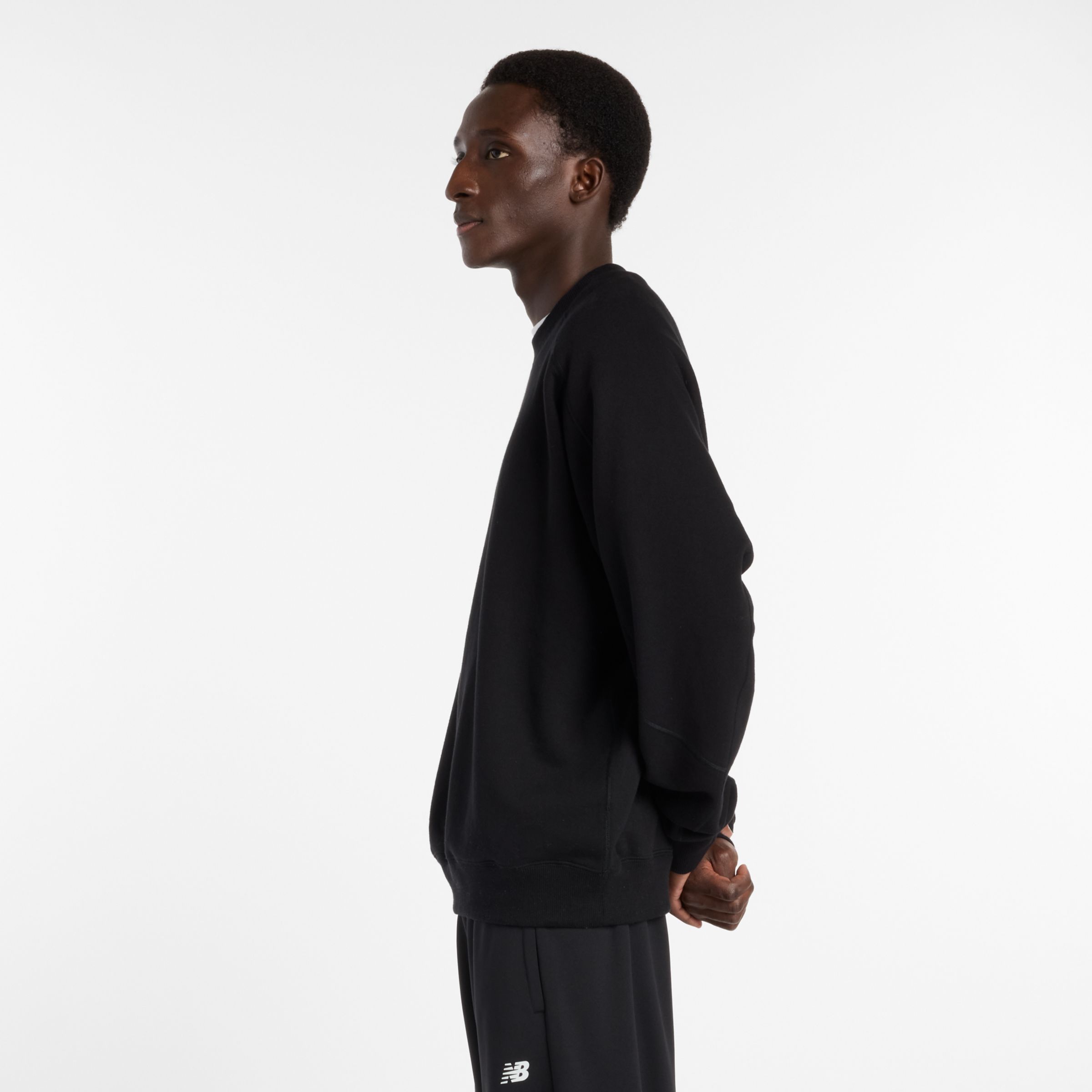 NB GREY オーバーサイズクルーネック