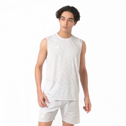 Black Out ジャガードノースリーブ, BLACK with Black, MT61887PGYM