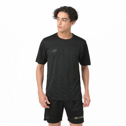 Blackout ジャガードプラシャツ, BLACK with Black, MT6188NNBK