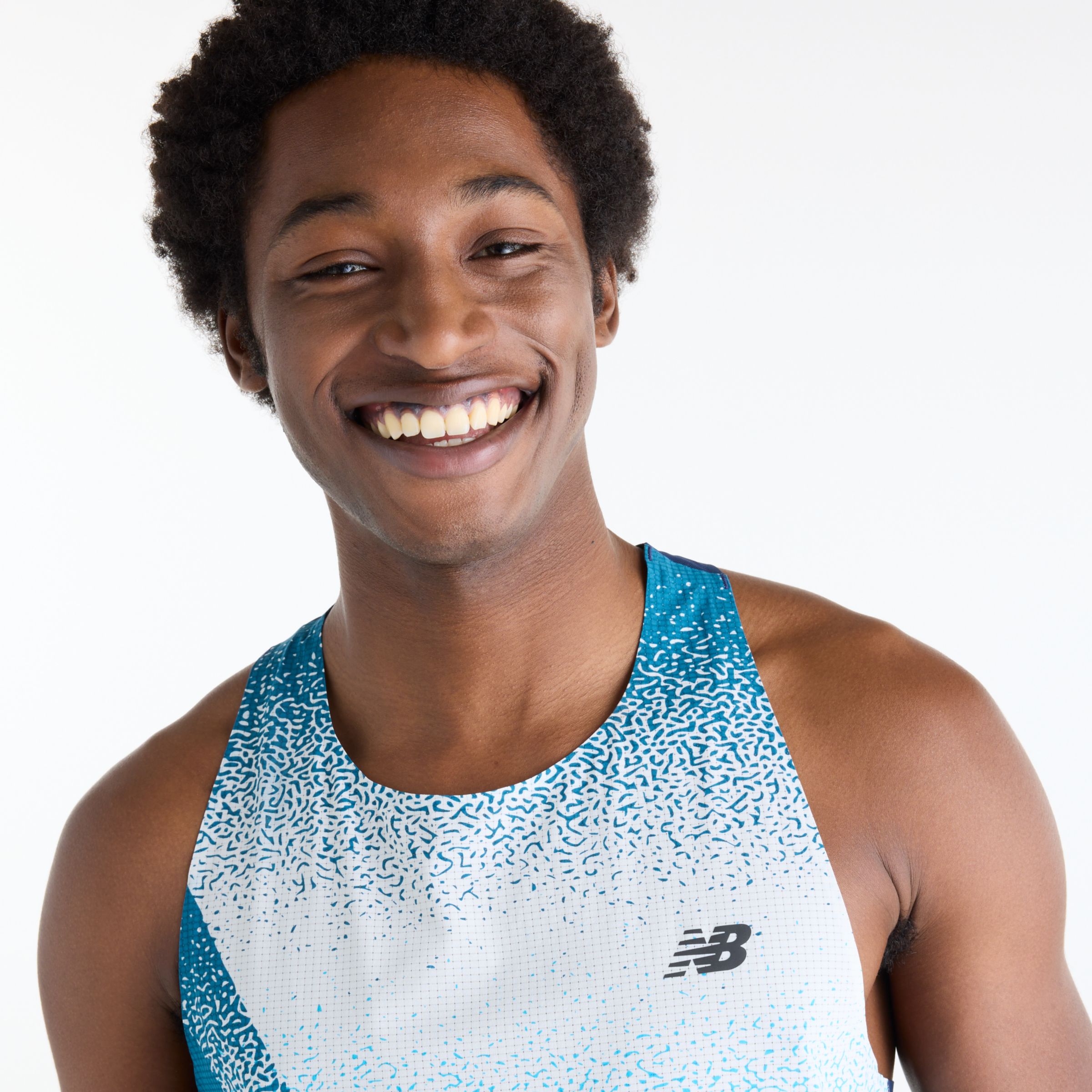 Race Day Ultra Light Printed Singlet